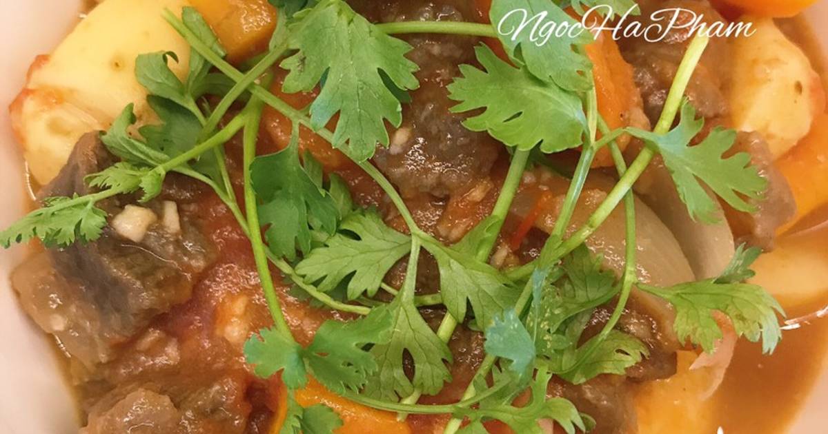 Bò hầm ngũ vị