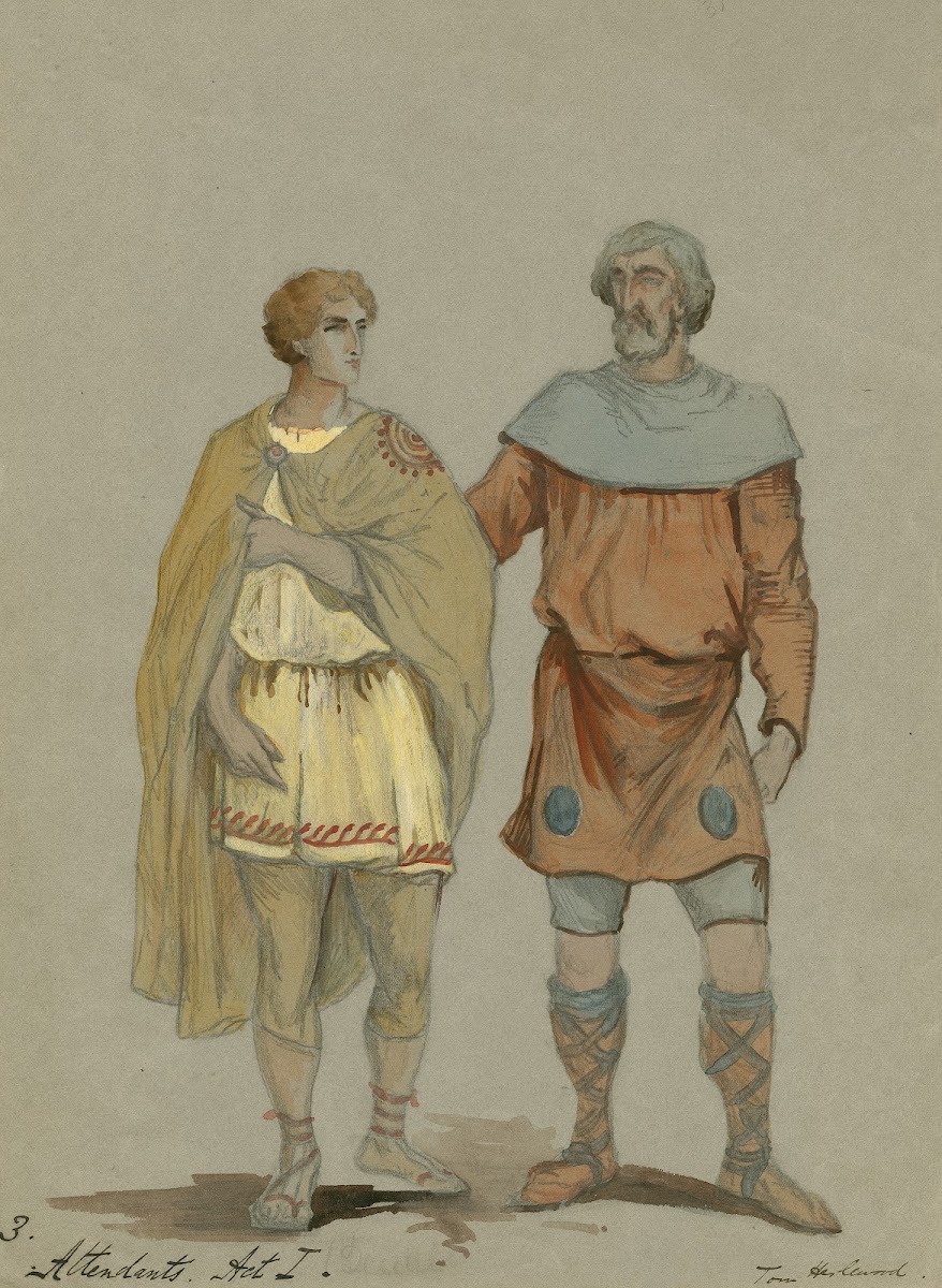The Winters Tale Attendants Act I 1904