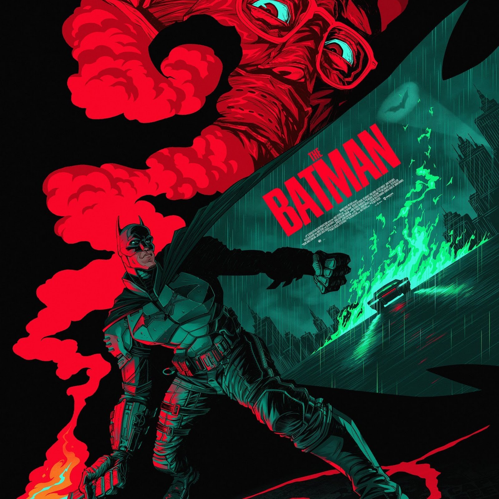 Download The Batman, Riddler, Superhero, Dc Comics Full HD iPhone