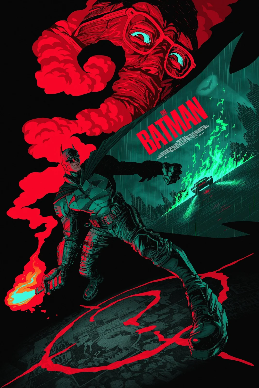 The Batman, Riddler, Superhero, Dc Comics Full HD iPhone Wallpaper Background (1440x2160)