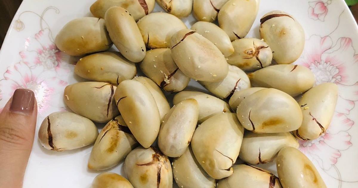 Hạt mít nướng bằng nồi chiên không dầu (nckd)