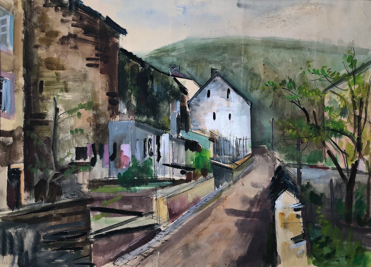 Esch an der Sauer Luxemburg 1943