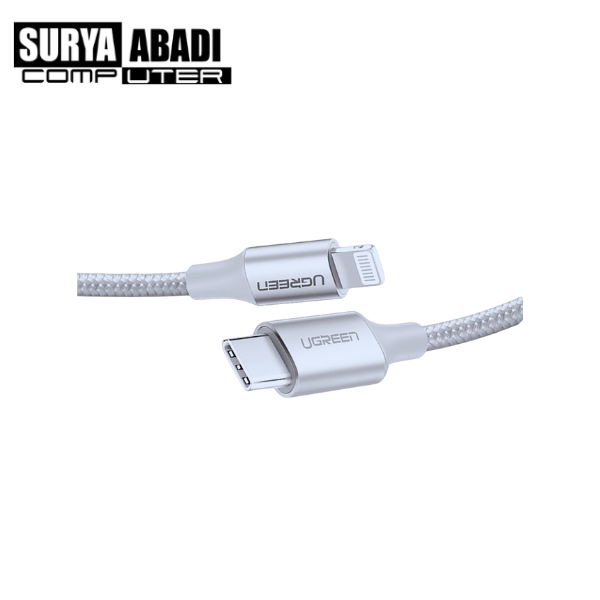 Kabel UGreen USB To Lightning Nylon 1m