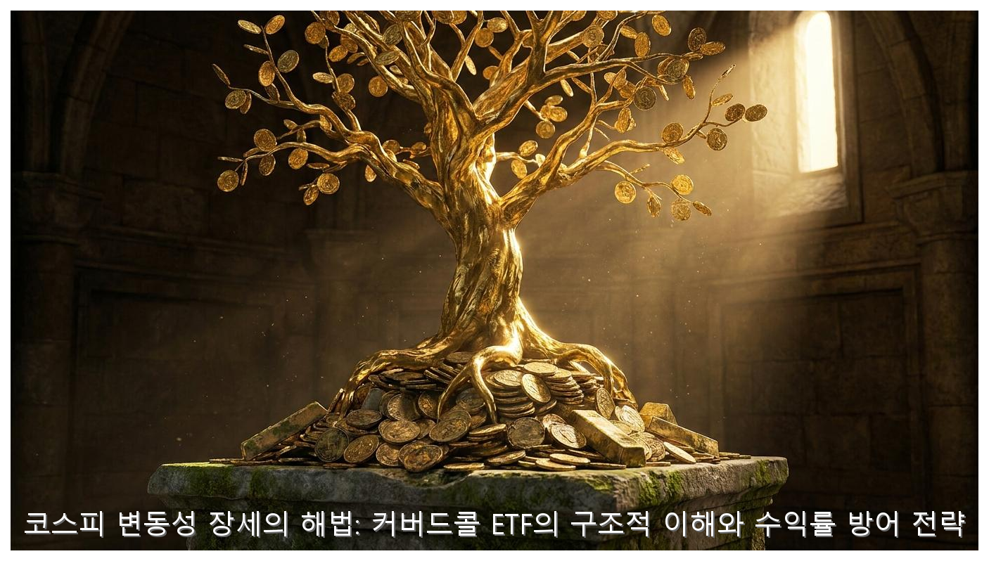 코스피 변동성 장세의 해법: 커버드콜 ETF의 구조적 이해와 수익률 방어 전략 핵심 안내 및 분석 인포그래픽 (8)