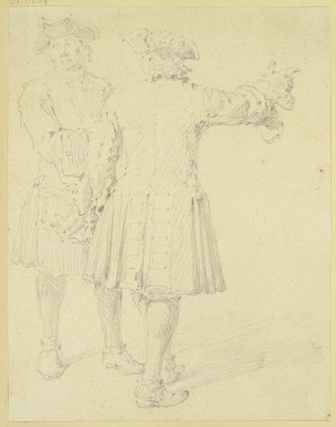 Two men with tricorns