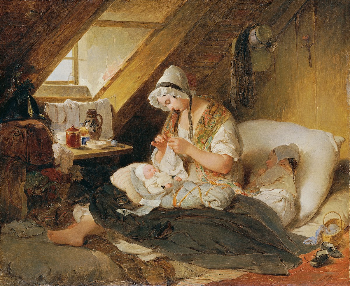 Die Arme Offizierswitwe 1836