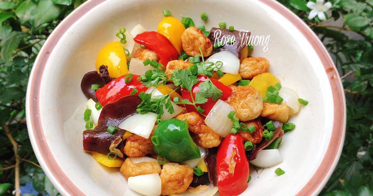 Chả Cá Xào Thập Cẩm