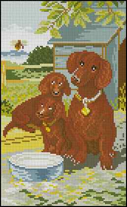 CMP 400533 Dog Family