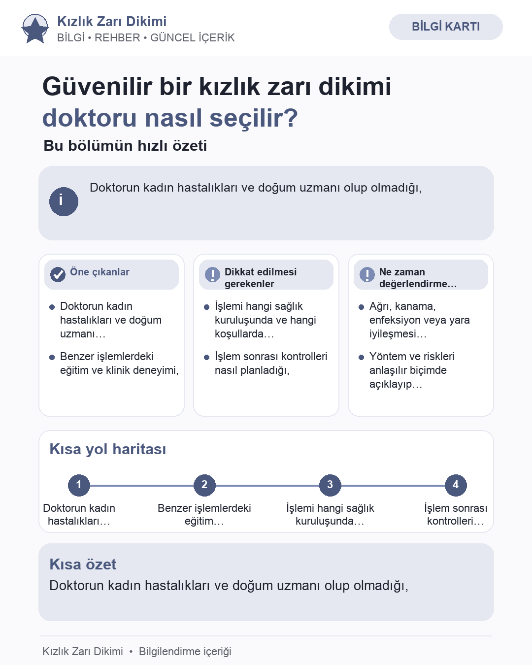 Güvenilir bir kızlık zarı dikimi doktoru nasıl seçilir?