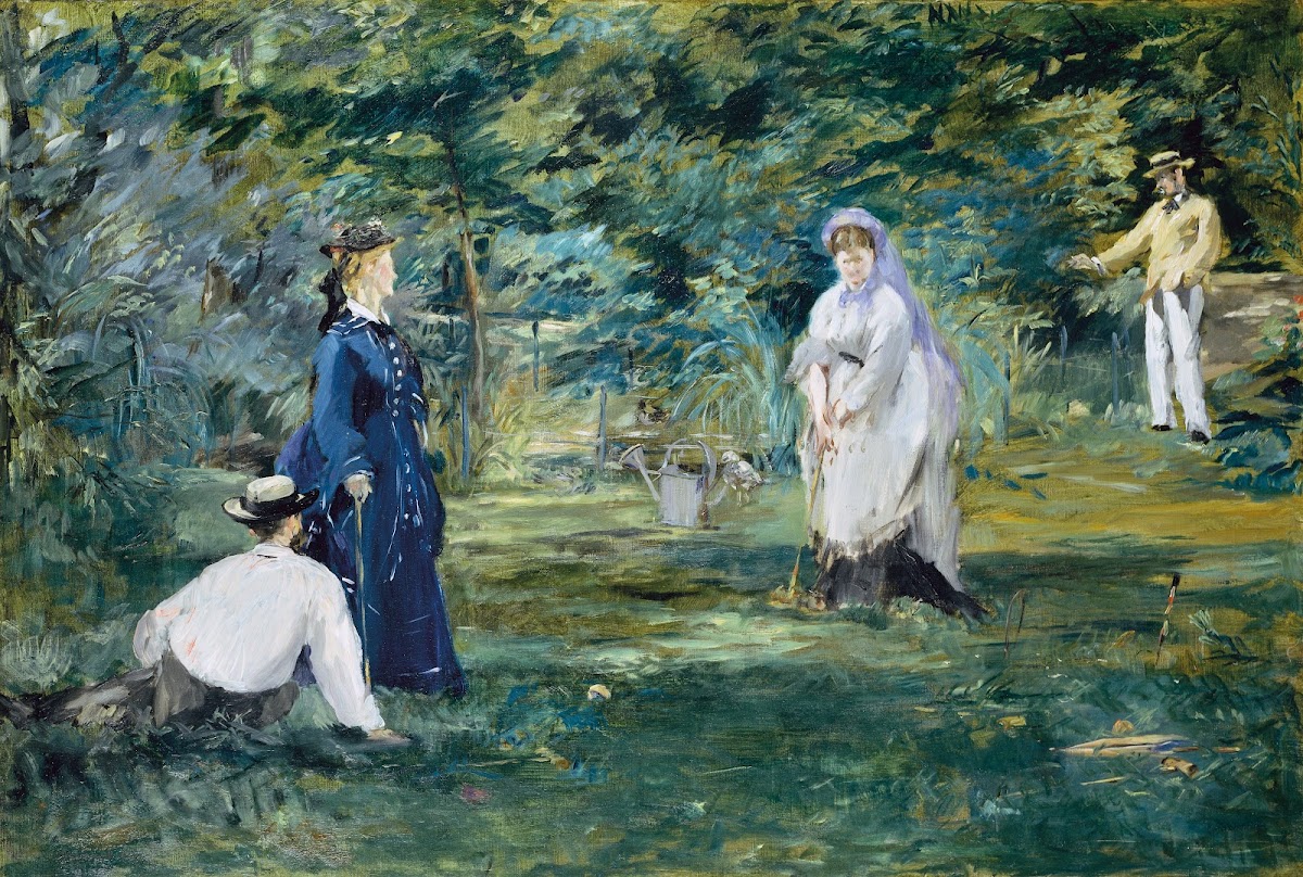 A Game of Croquet 1873