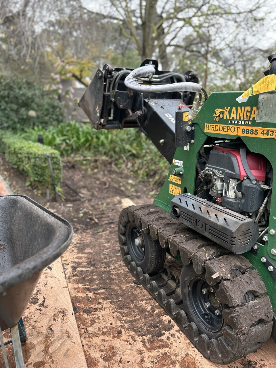 Excavation underway