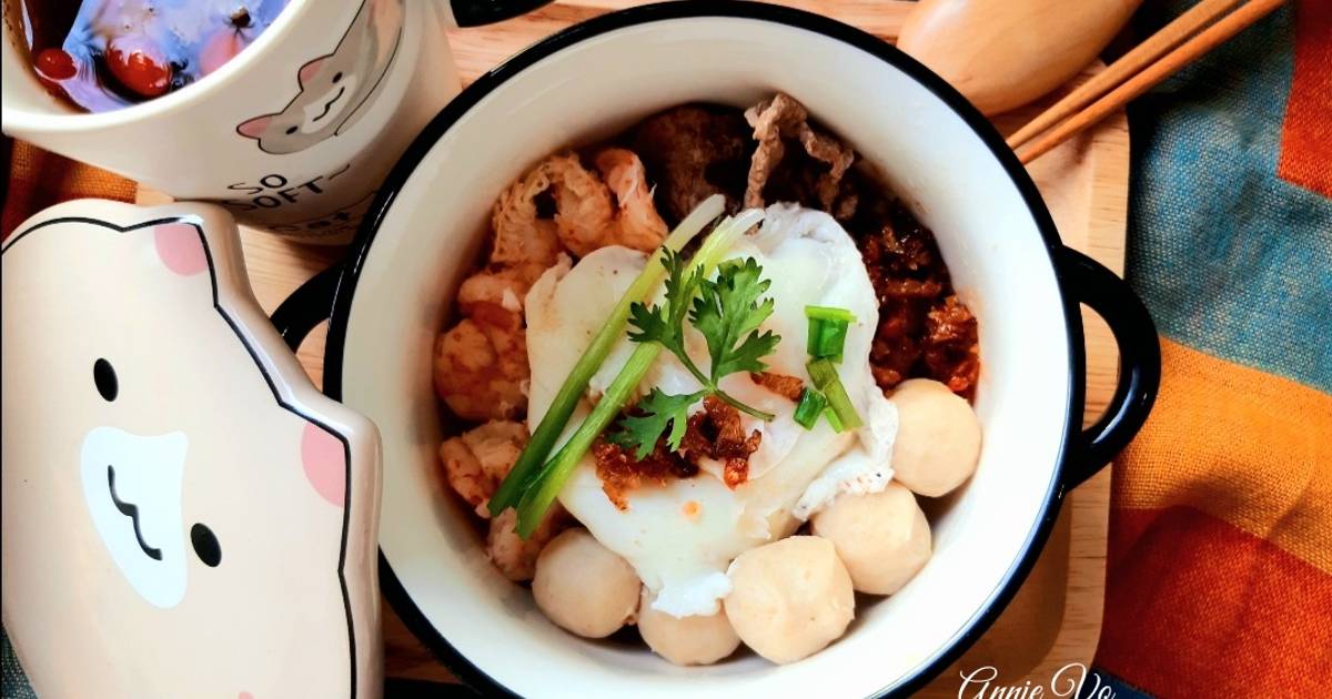 Mì Chũ trộn muối ớt