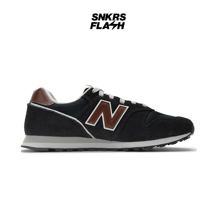 NEW BALANCE 373 V2 BLACK BROWN - Size 44.5