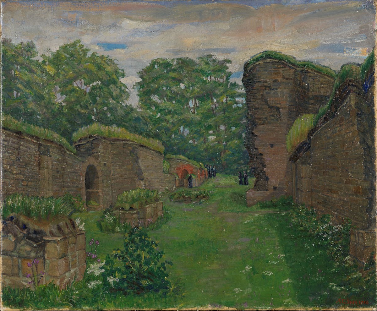Cloister Ruins at Hovedøya 1926