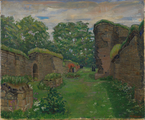 Cloister Ruins at Hovedøya 1926