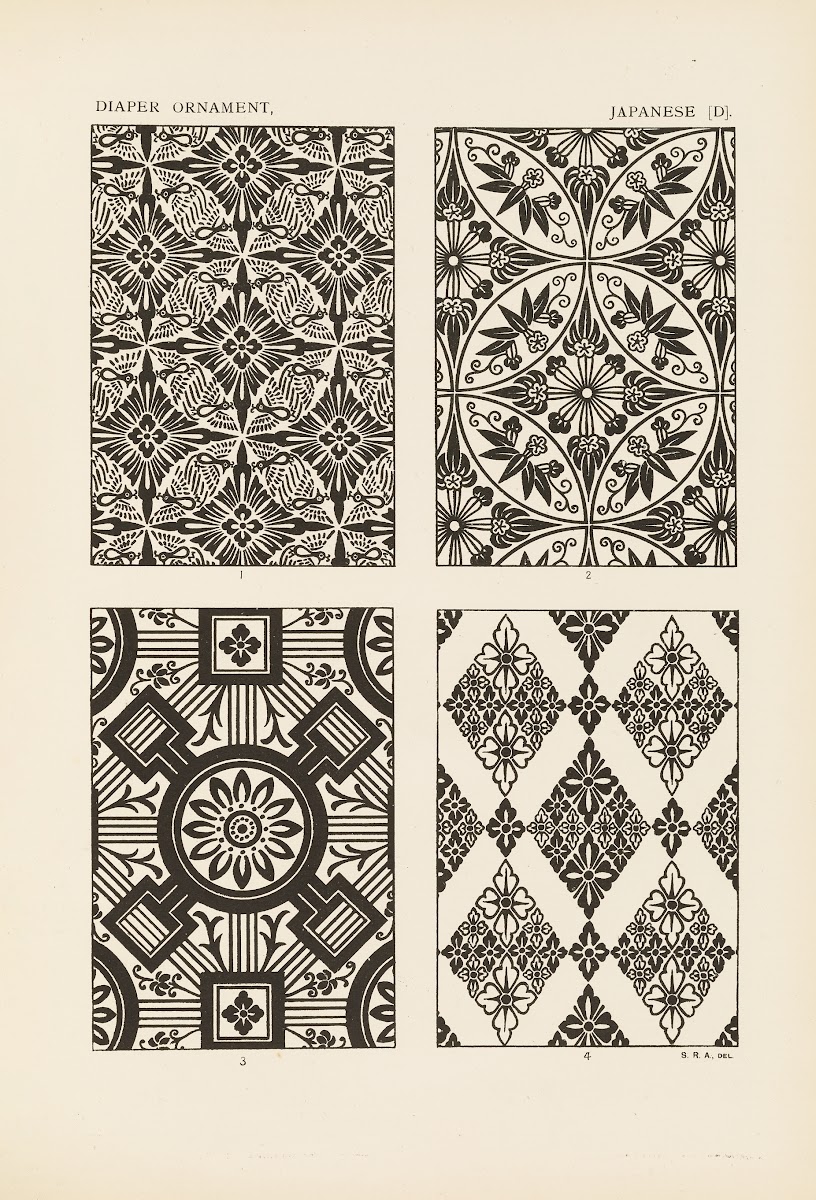 Outlines of ornament in the leading styles Pl27 1881