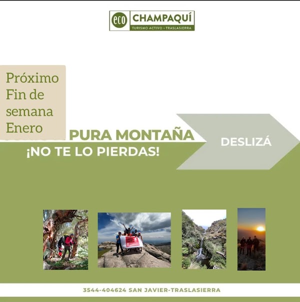 Ekochampaqui Excursiones Verano 2026