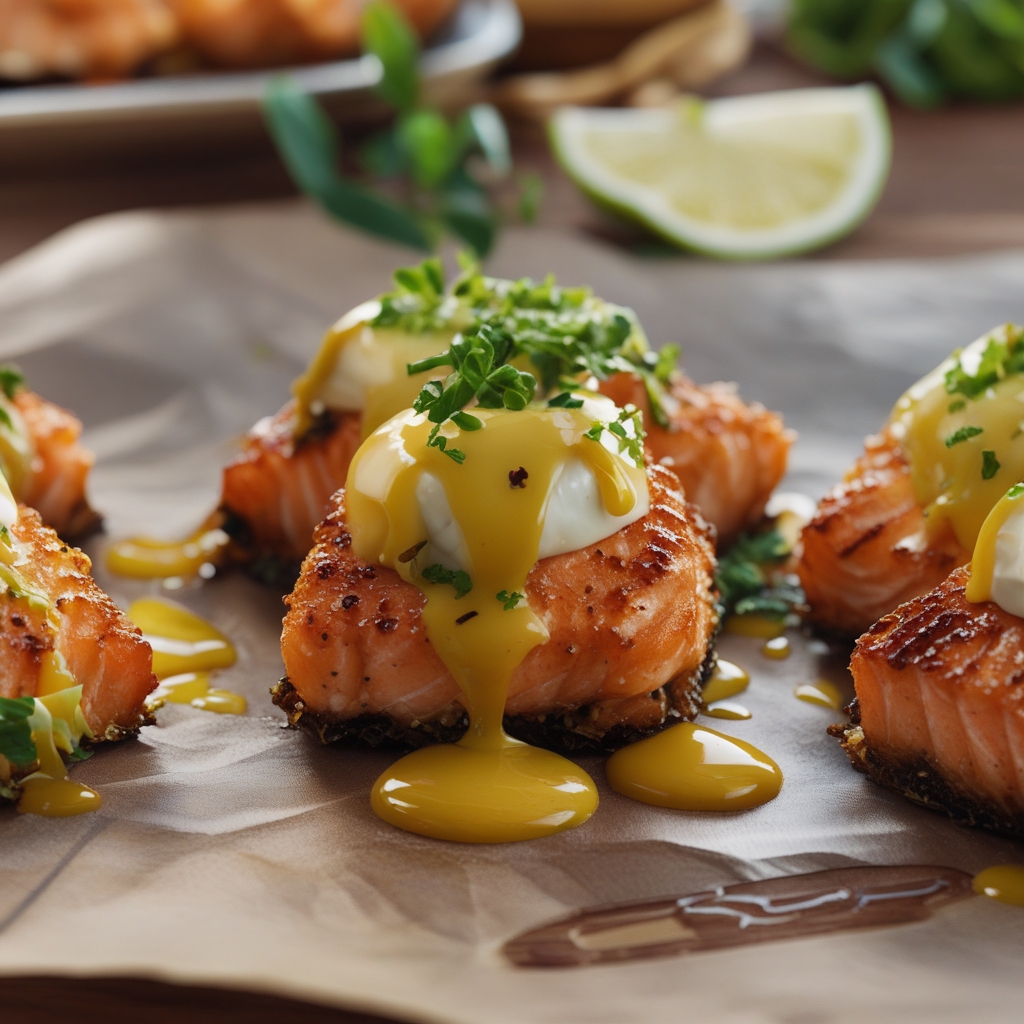 Bang Bang Salmon Bites — Crispy Salmon with Creamy Sweet-Spicy Sauce (Easy & Homemade) finished