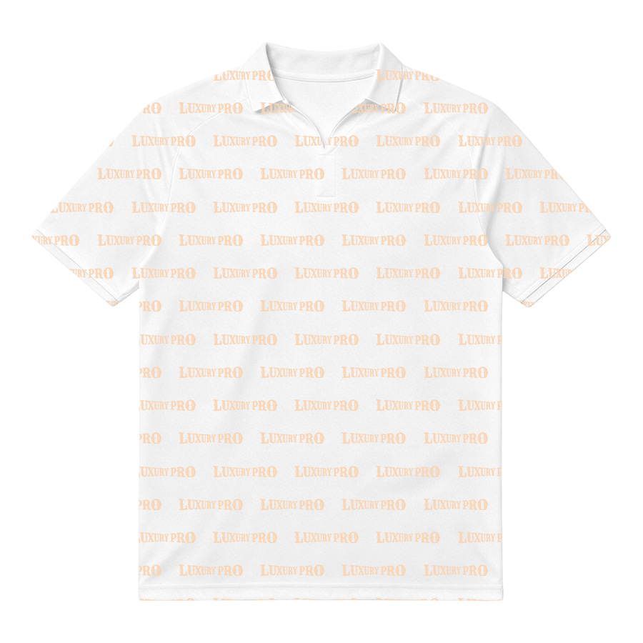 V Collar Raglan Sleeve Polo