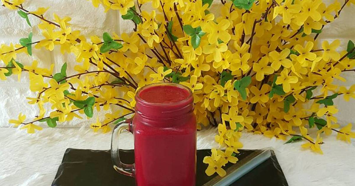 Sinh tố củ dền