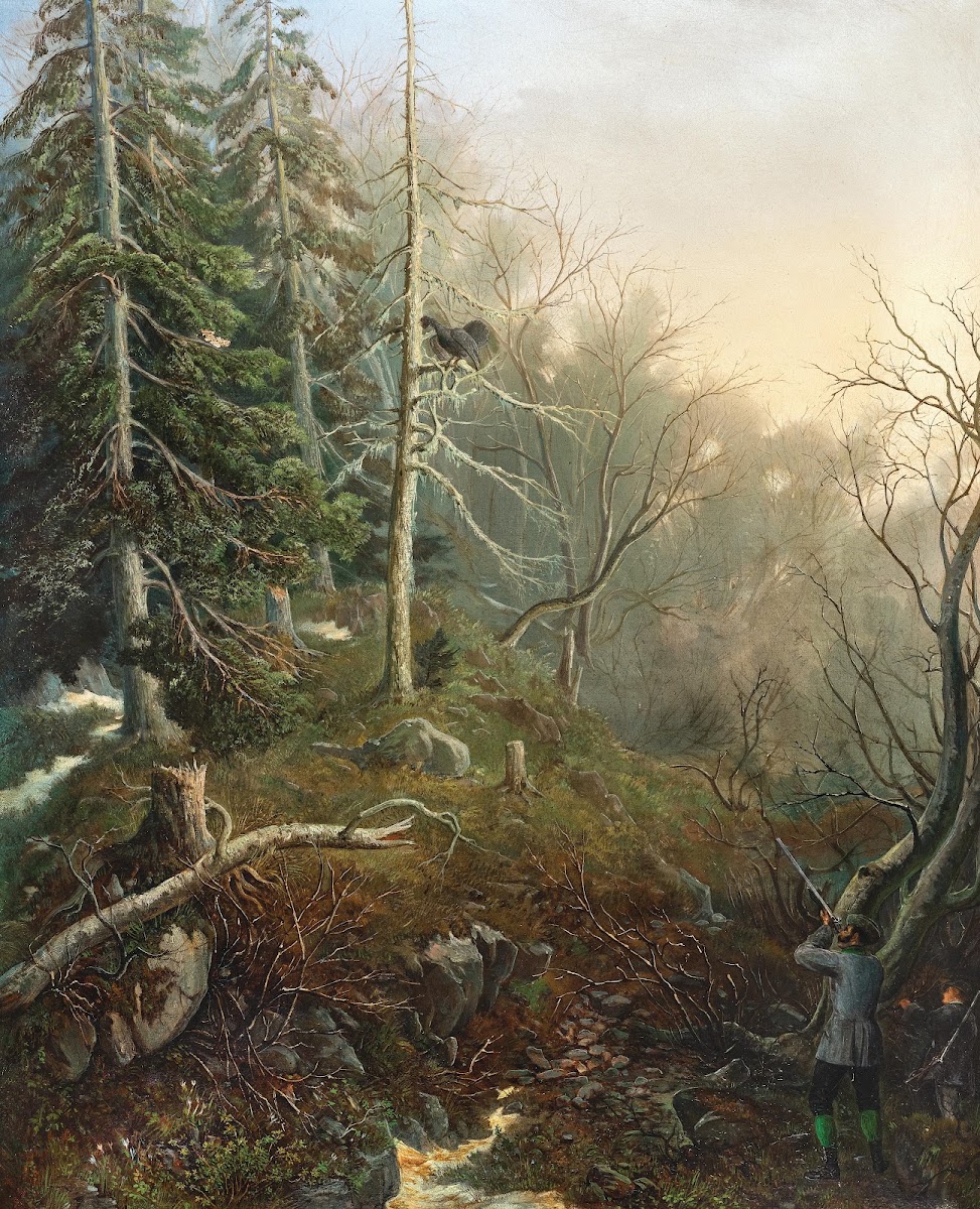 Im Kankerthall in Krain 1862