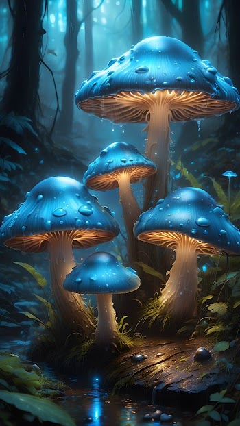Fantasy Mushrooms Picture