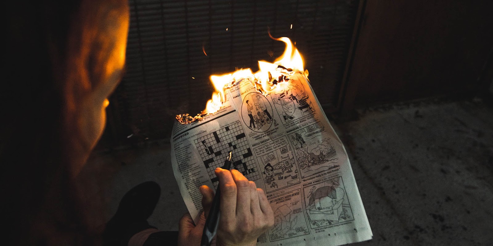 Newsletter Fire Wallpaper
