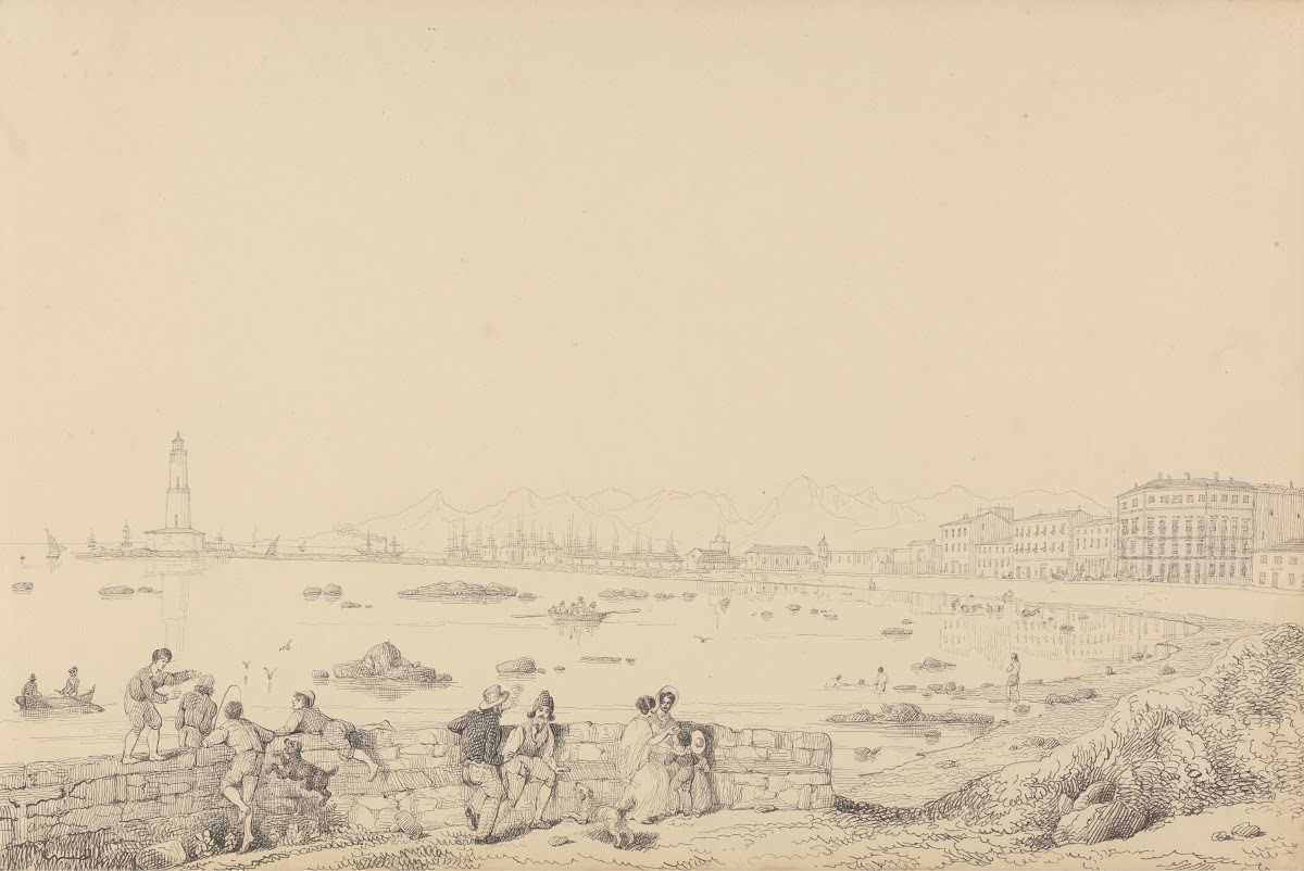 Leghorn Villa Caprille  General View 1841