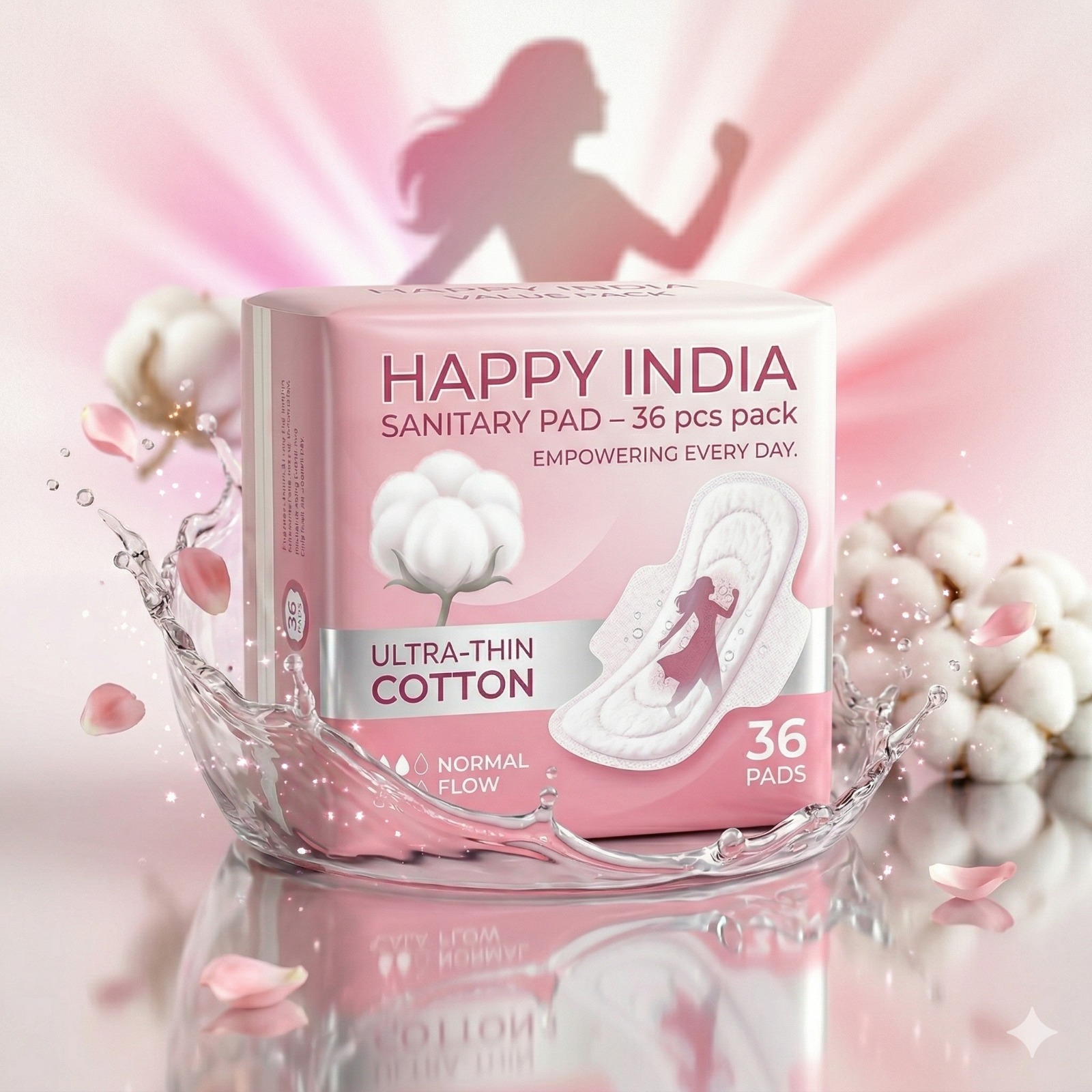 Pink Ultra-Thin Cotton Pack