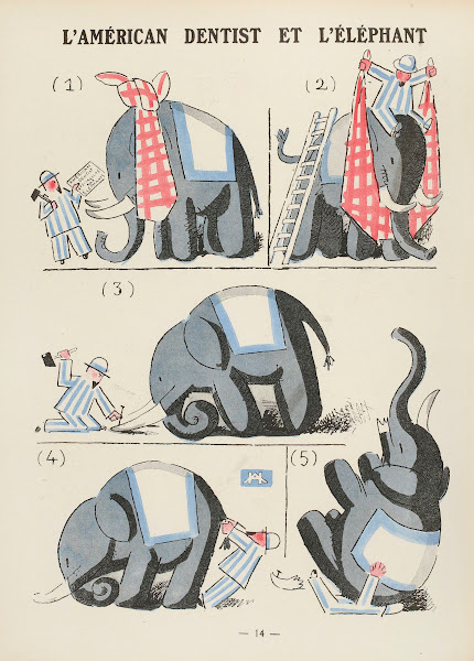 LAmérican dentist et léléphant 1924