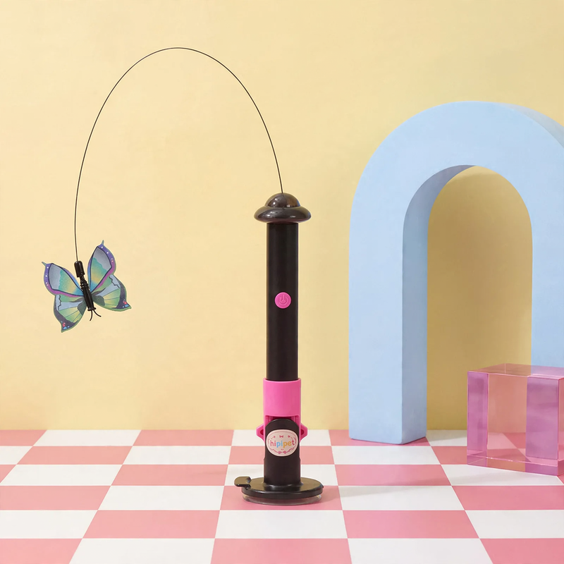 Electric Cat Teaser Wand made of Silicone