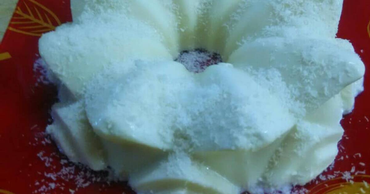 Tapioca coconut ice cream cake