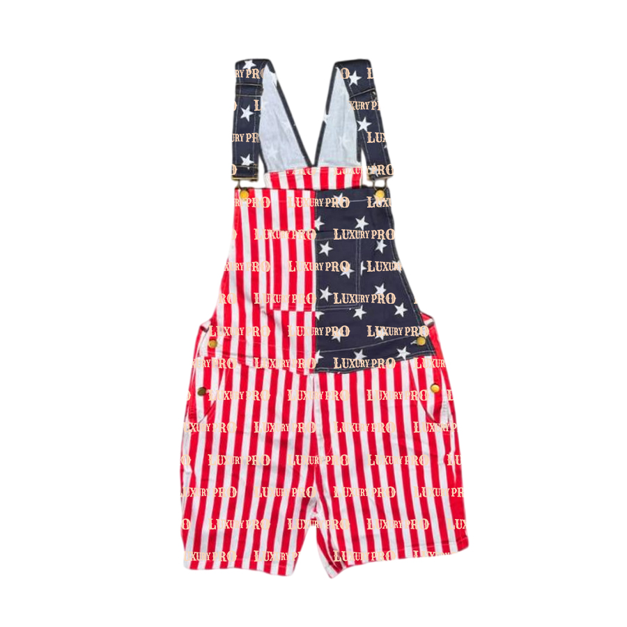 AOP VNT Faux denim tank top