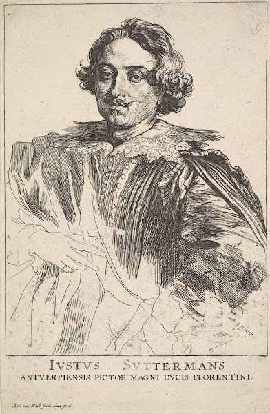 Portrait of Justus Suttermans 17th century
