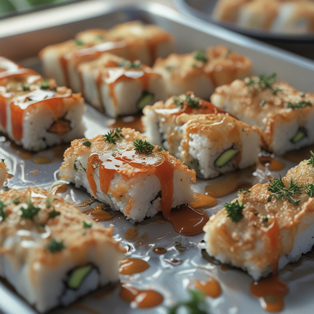 Sushi Bake (Easy Viral Comfort Food Recipe) for Quick Family Meals finished