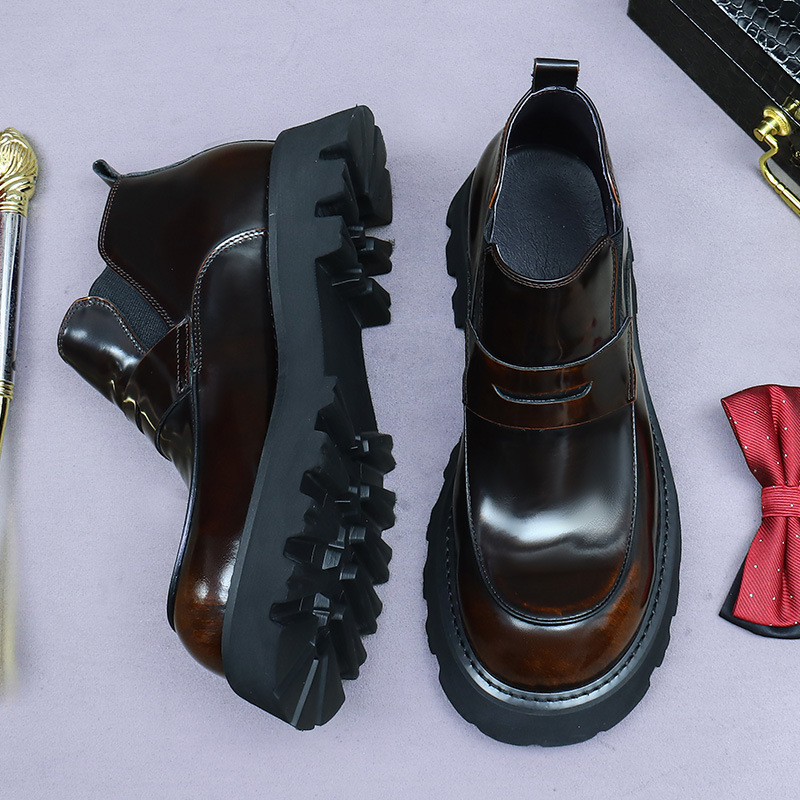 Business Chelsea Boots made of smooth leather