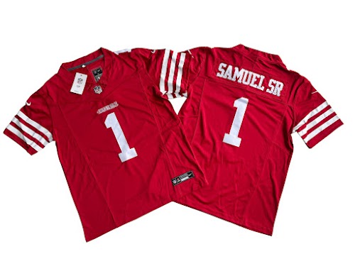 San Francisco 49ers 1# Deebo Samuel Nike Vapor F.U.S.E. Limited Jersey.jpeg