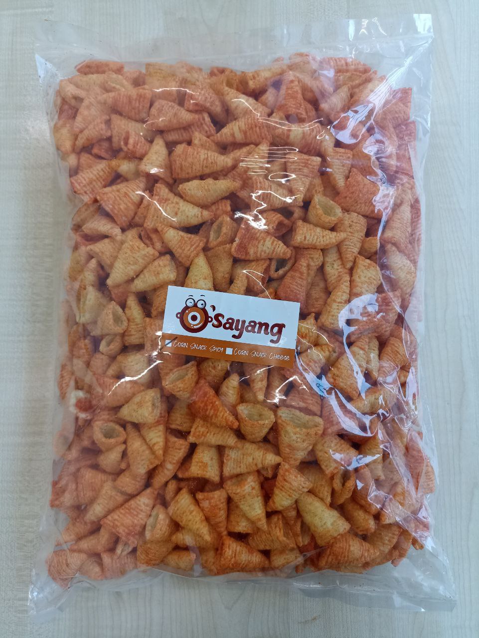 Corn Snack Spicy 1Kgx10Pkt/Ctn