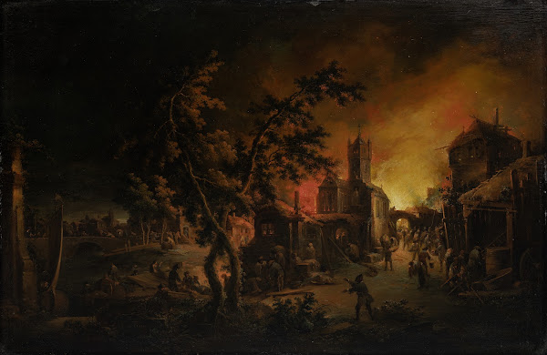 Conflagration at Night 1762 1769