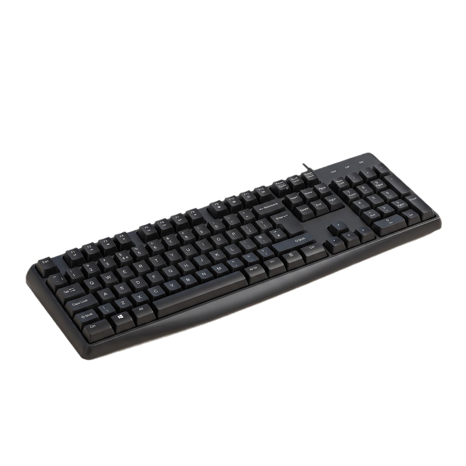 Wired Silent Keyboard for Office and Gaming