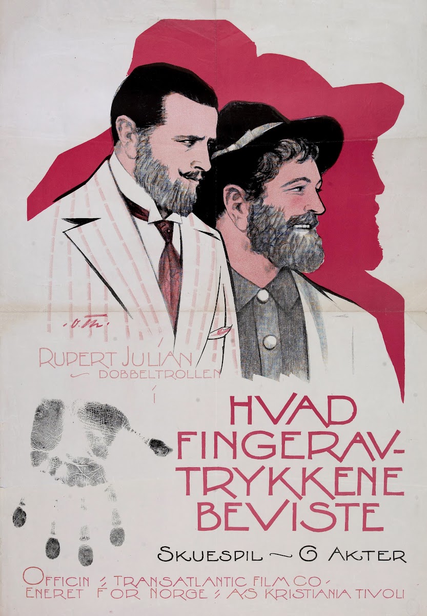 Rupert Julian  Dobbeltrollen I Hvad Fingeravtrykkene Beviste 1920
