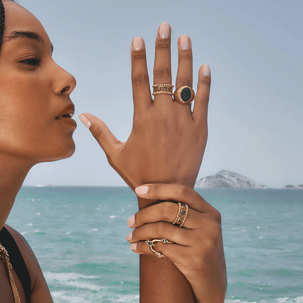 Кольцо-послание AVENTURINE