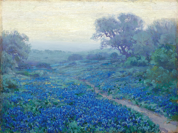 Bluebonnets at Sunrise 1917