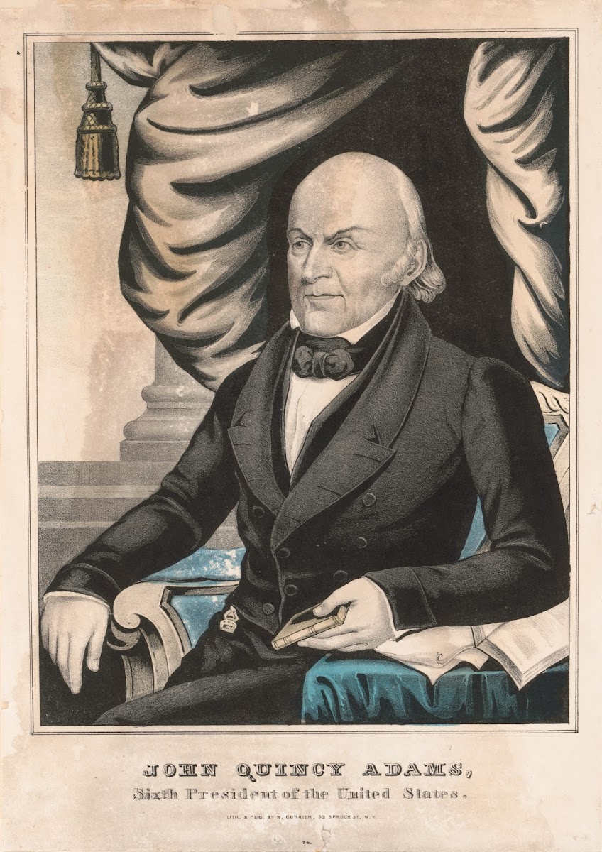 John Quincy Adams sixth President of the United States 1835 1856