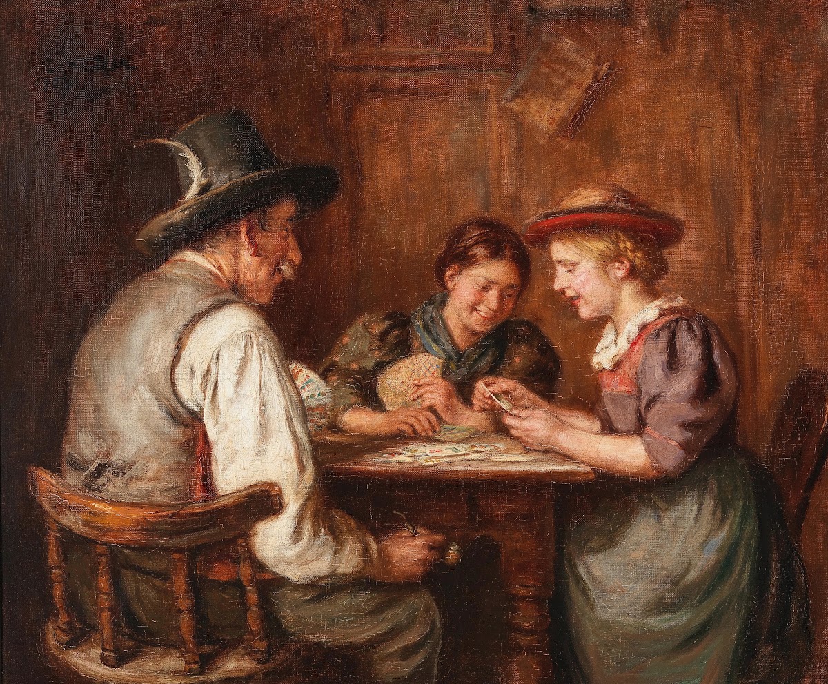Kartenspielerinnen 1923