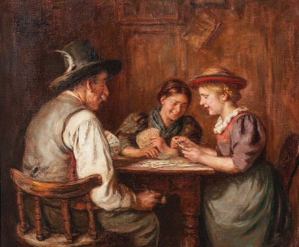 Kartenspielerinnen 1923