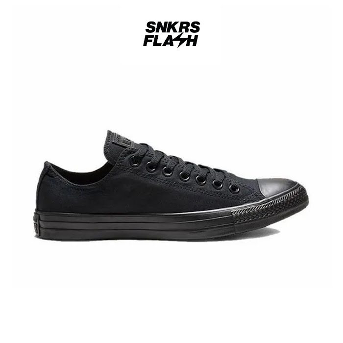 CONVERSE CT AS OX CANVAS TRIPLE BLACK - Size 38