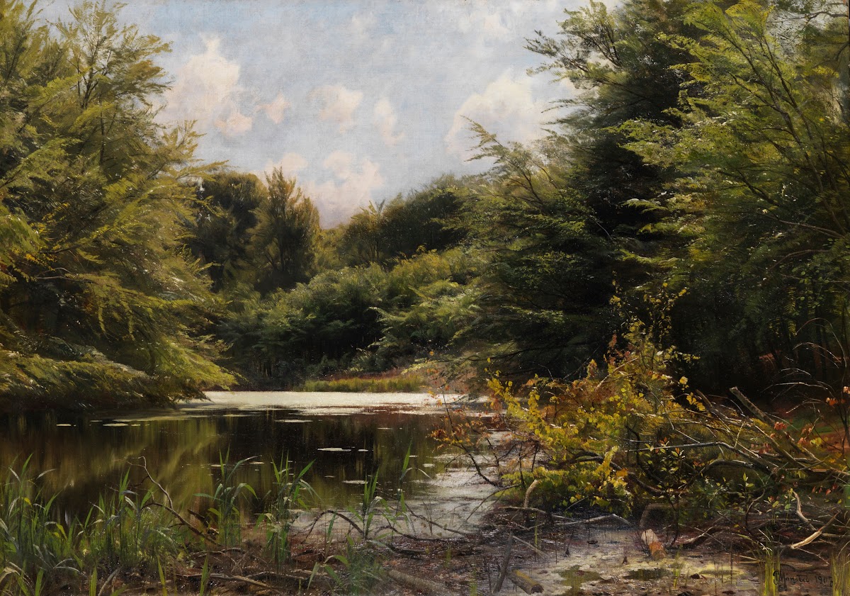 Late summer at Waldteich 1907