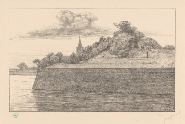 Gezicht op bastion Promers 1933