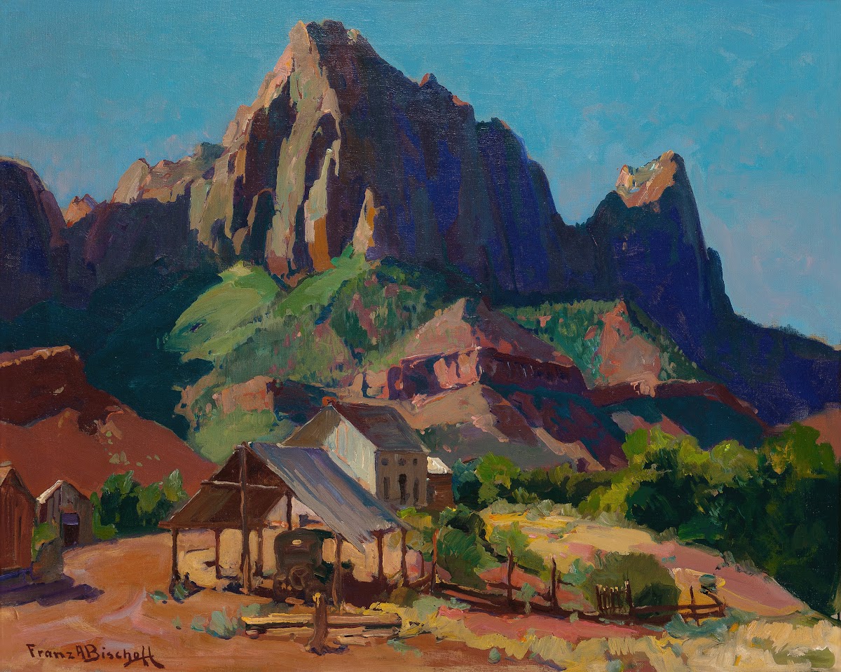 The Watchman Zion National Park Utah circa 1925